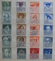 PJ 1939 - 1943 5 Sätze gestempelt