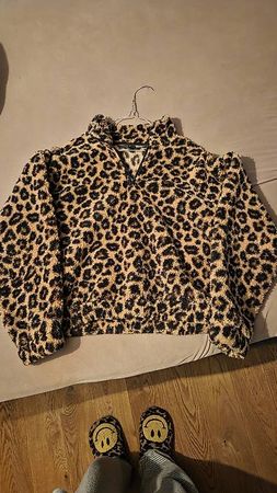 teddy-fleecepullover leo gr. S