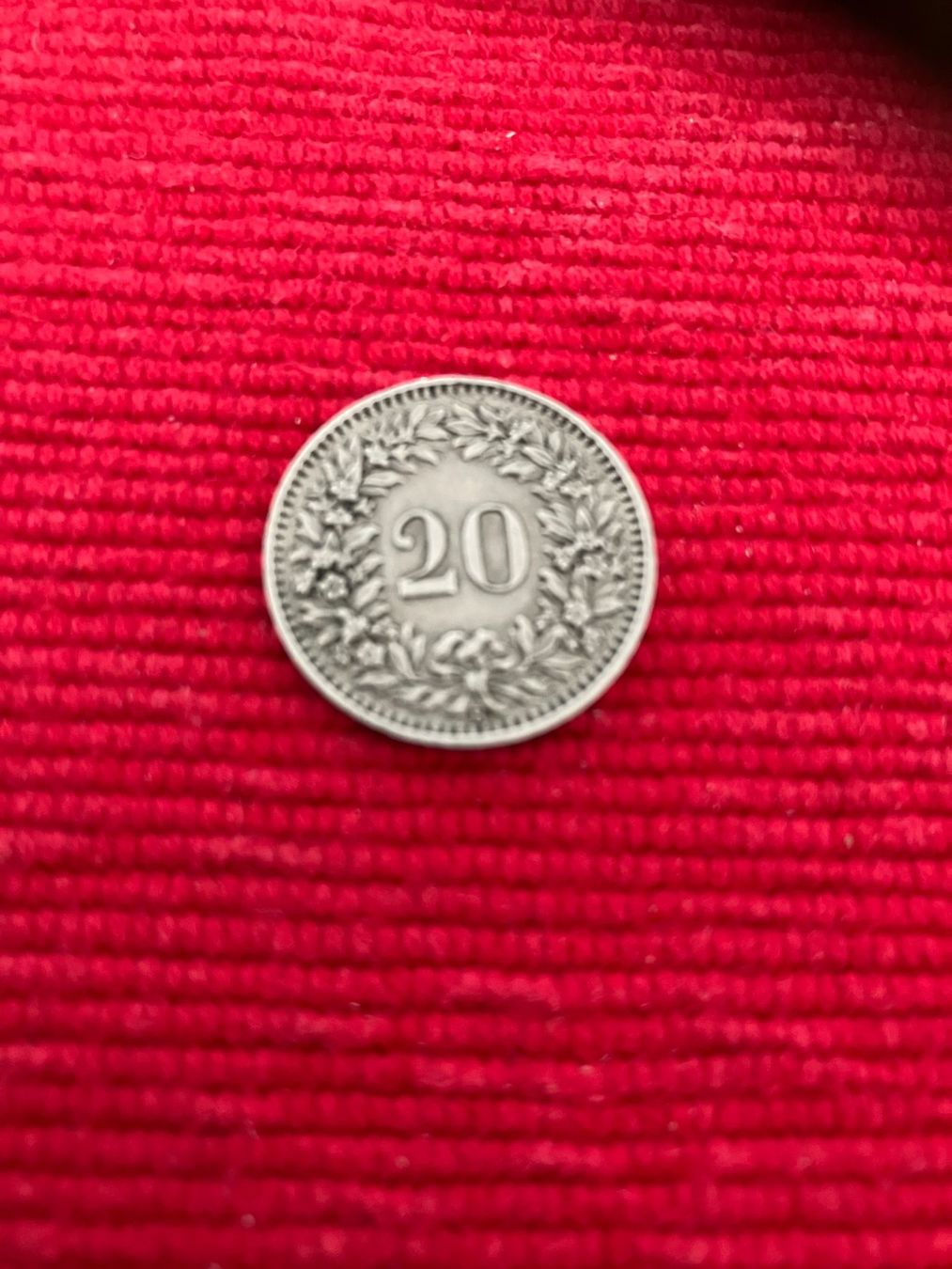 Alle Münzen: 20 Rappen, 1939 – Gebraucht aus Richterswil von solalex