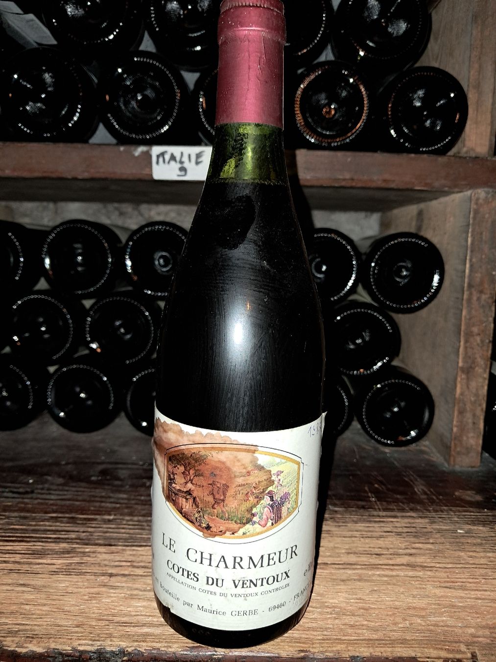 Vins: Le charmeur cotes du ventoux 1987 – Neuf avec emballage d'origine à Le locle par juliensaran 1