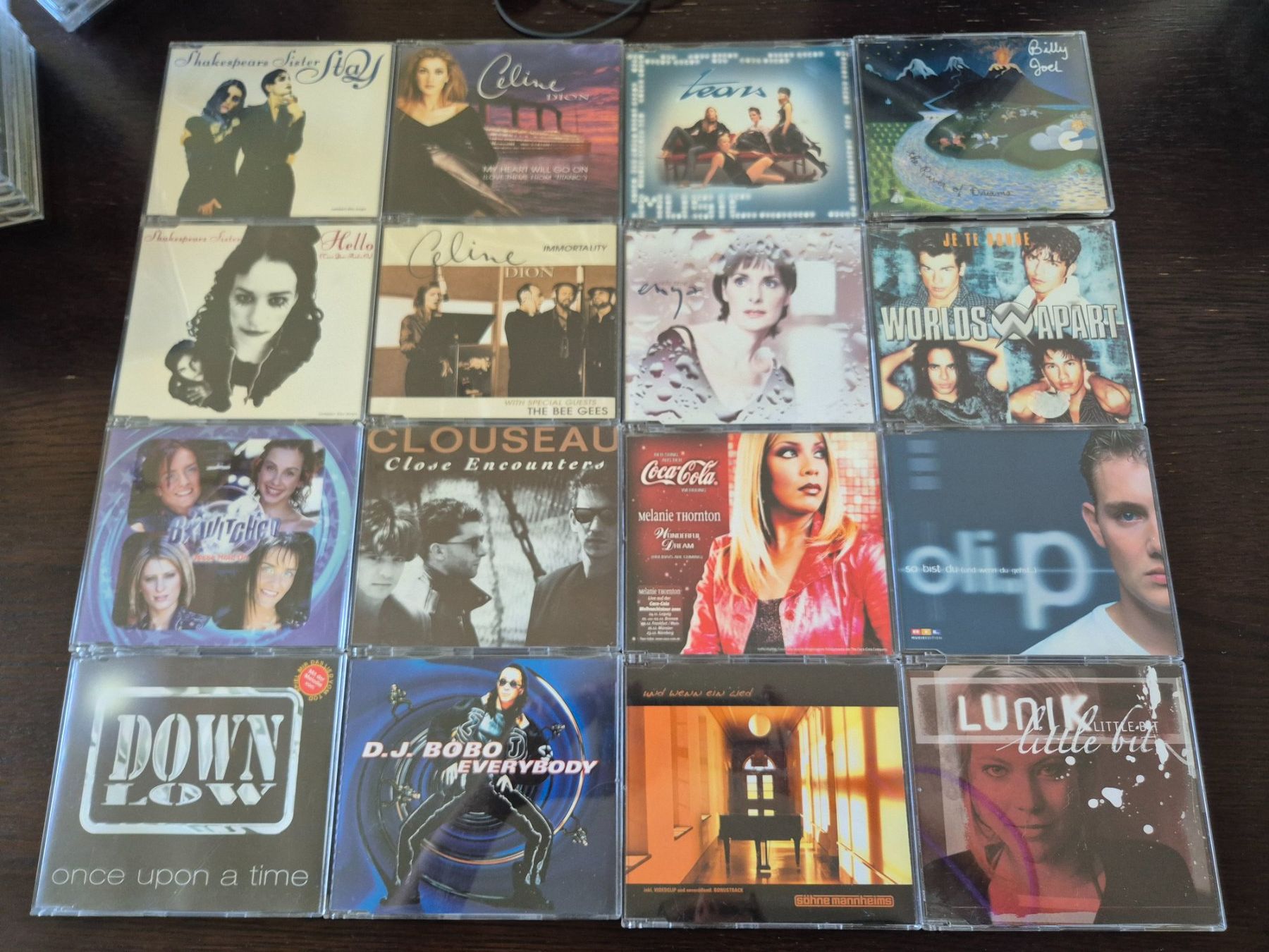 CD: 16 Musik Singles verschiedene Interpreten – Usato da Stäfa venduto da Arjen2011