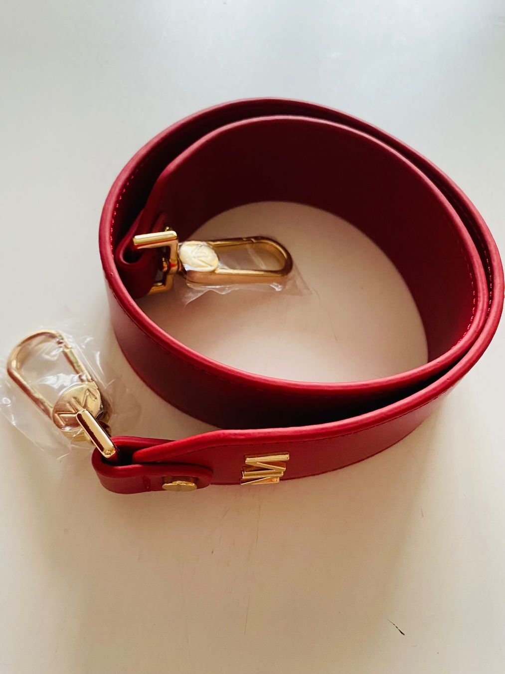 Taschen für Damen: Handtasche Nenette  rot & cognac neu – Neu (gemäss Beschreibung) aus Dietschwil von adr_gs9w 2