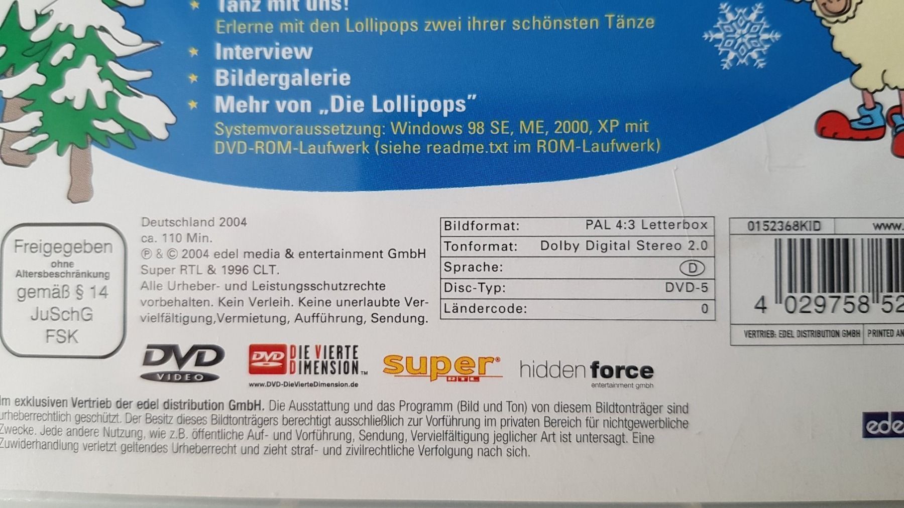 Tous les DVDs: DVD Die Lollipops – D'occasion à Oetwil am See par fineli2 1