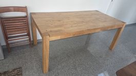 Esstisch aus Eichenholz massiv 180 cm guter Zustand