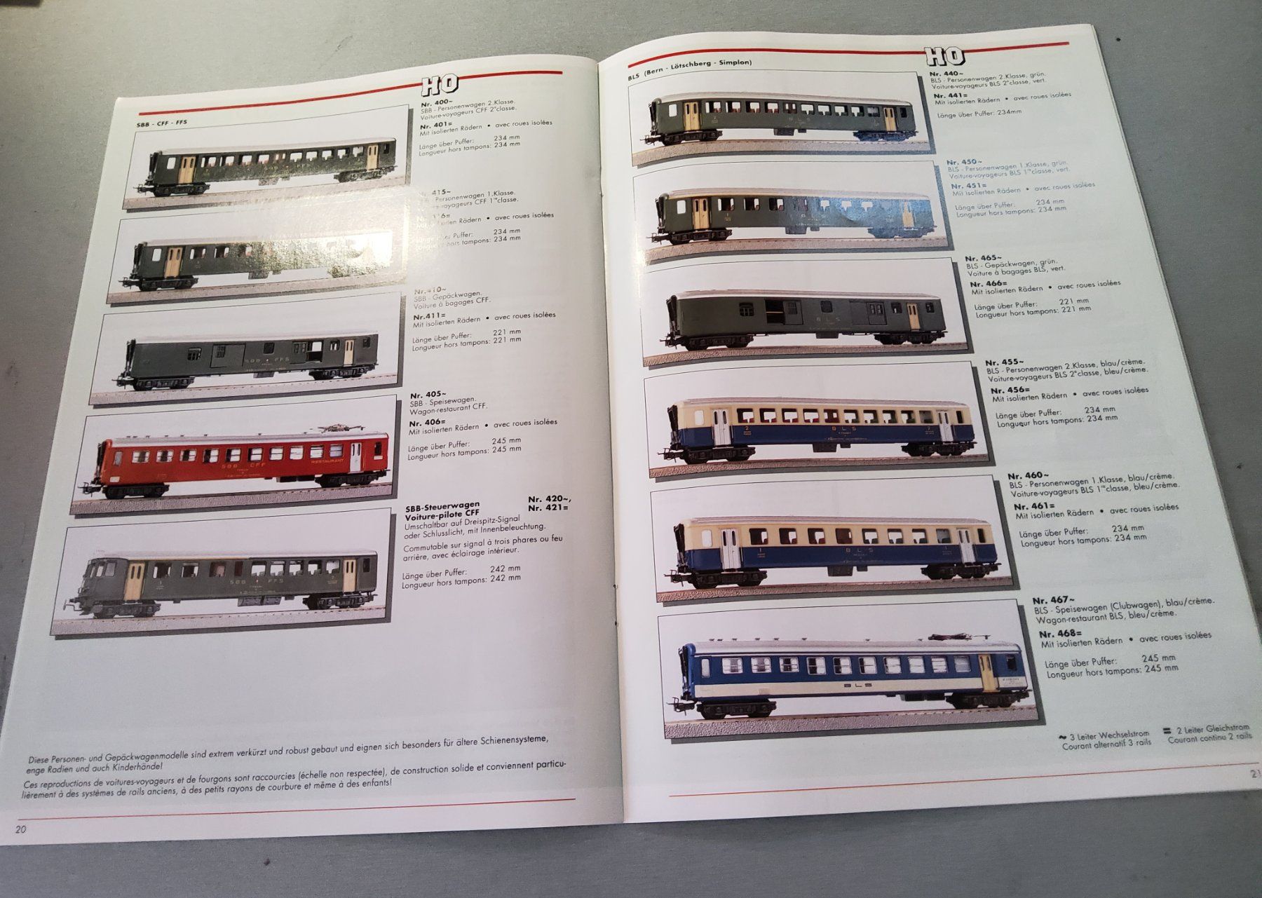 Hag Modellini di ferrovie: 2 HAG Kataloge 1992 + 1999 H0 – Usato da Grüningen venduto da VENOM59 4