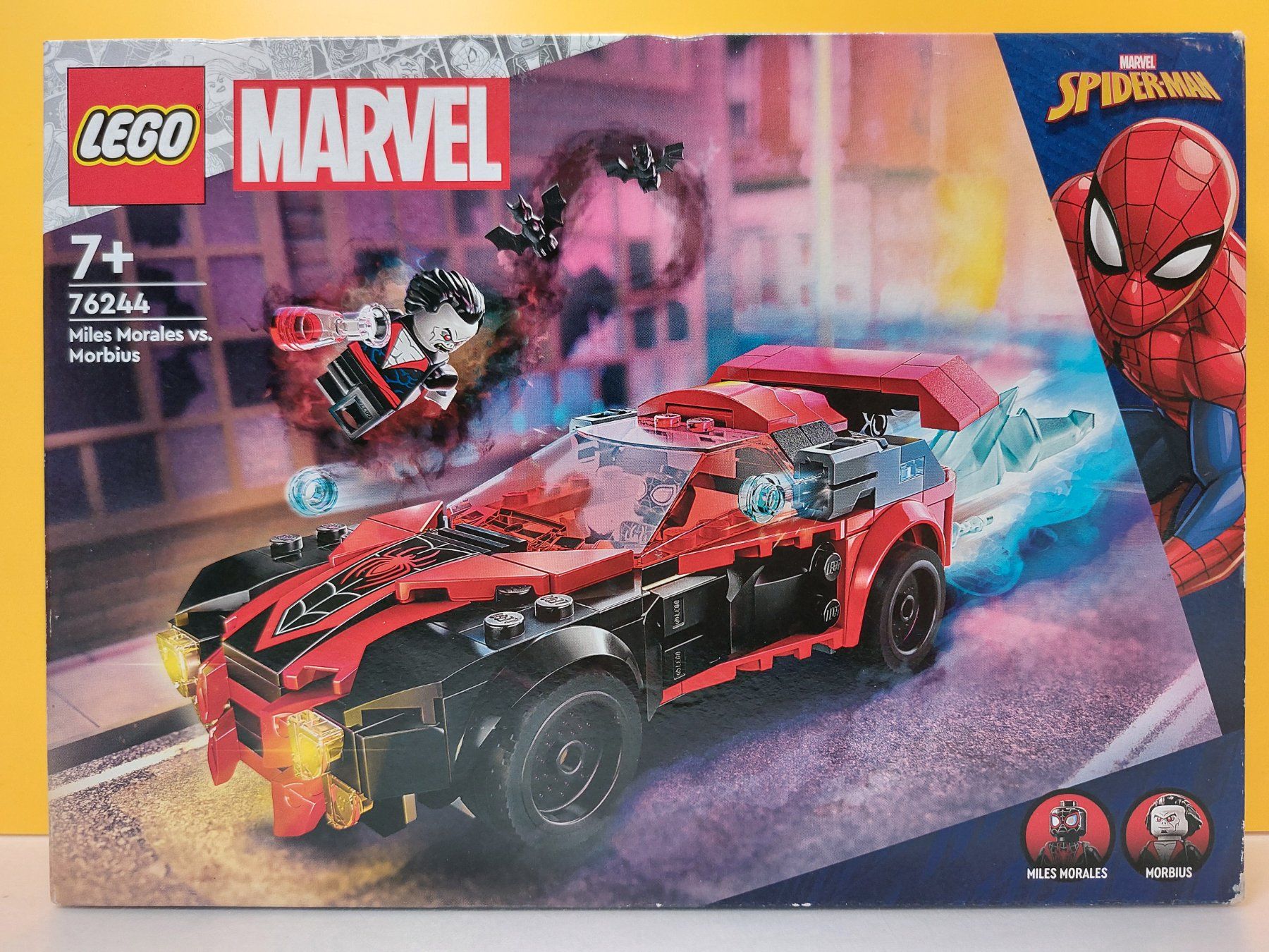 Lego Kit di costruzioni: LEGO Marvel 76244 Miles Morales vs. Morbius NEU – Nuovo e nell'imballaggio originale da St.Gallen venduto da TinasBauundSpiel