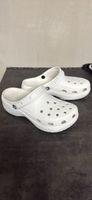 Crocs Clogs Plateau weiss neuwertig 39 grösse