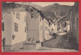 PONTRESINA, STRASSE, LICHTDRUCK