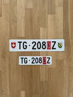 Kontrollschild TG 208 Z