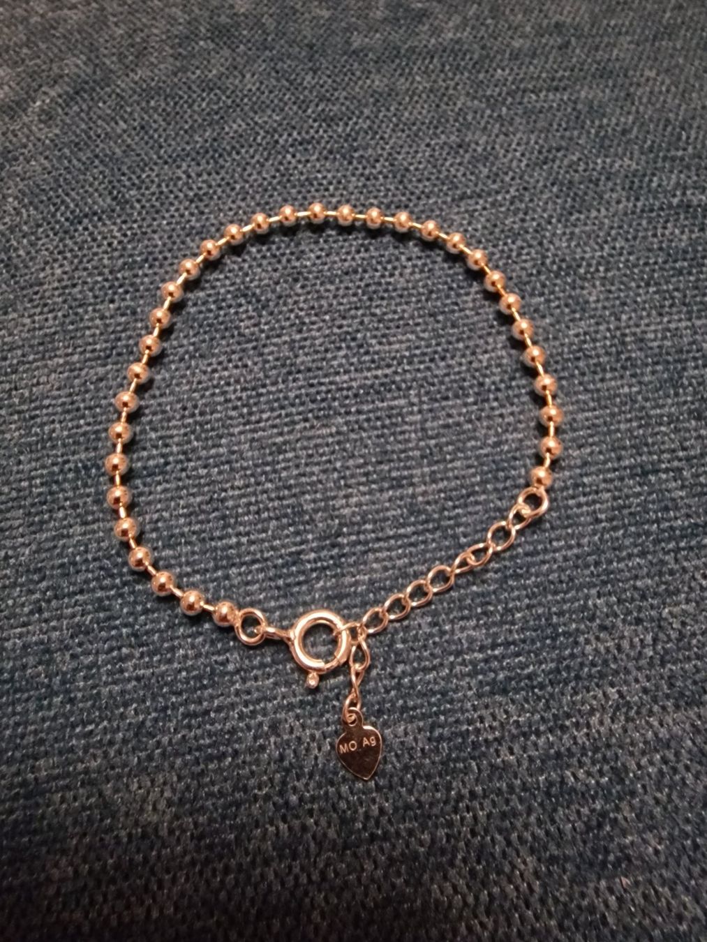 Bracciali & Braccialetti: Armkette Kugelkette 925 Silber neu – Nuovo e nell'imballaggio originale da Baar venduto da romesds88 2