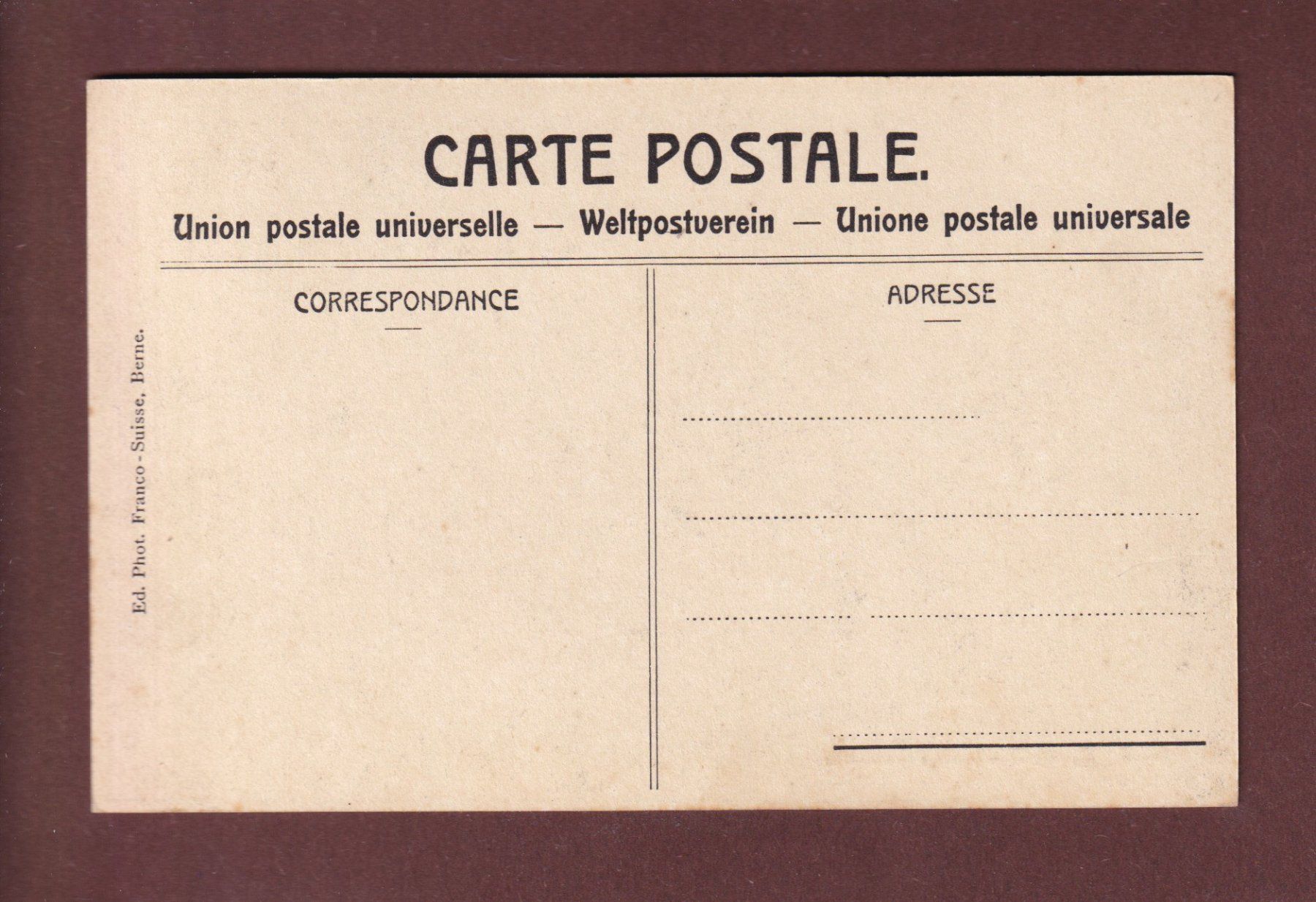 Cartoline postali: BERN - Kleine Schanze - Bundespalast – Usato da Pully venduto da nicecards-shop 1
