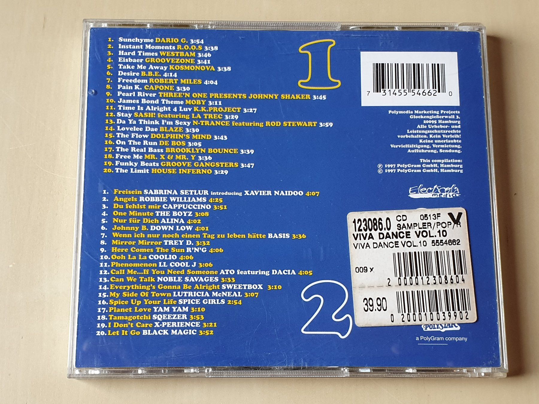 CDs: Viva Dance Vol .10 – D'occasion à Stansstad par collectorsshop 1