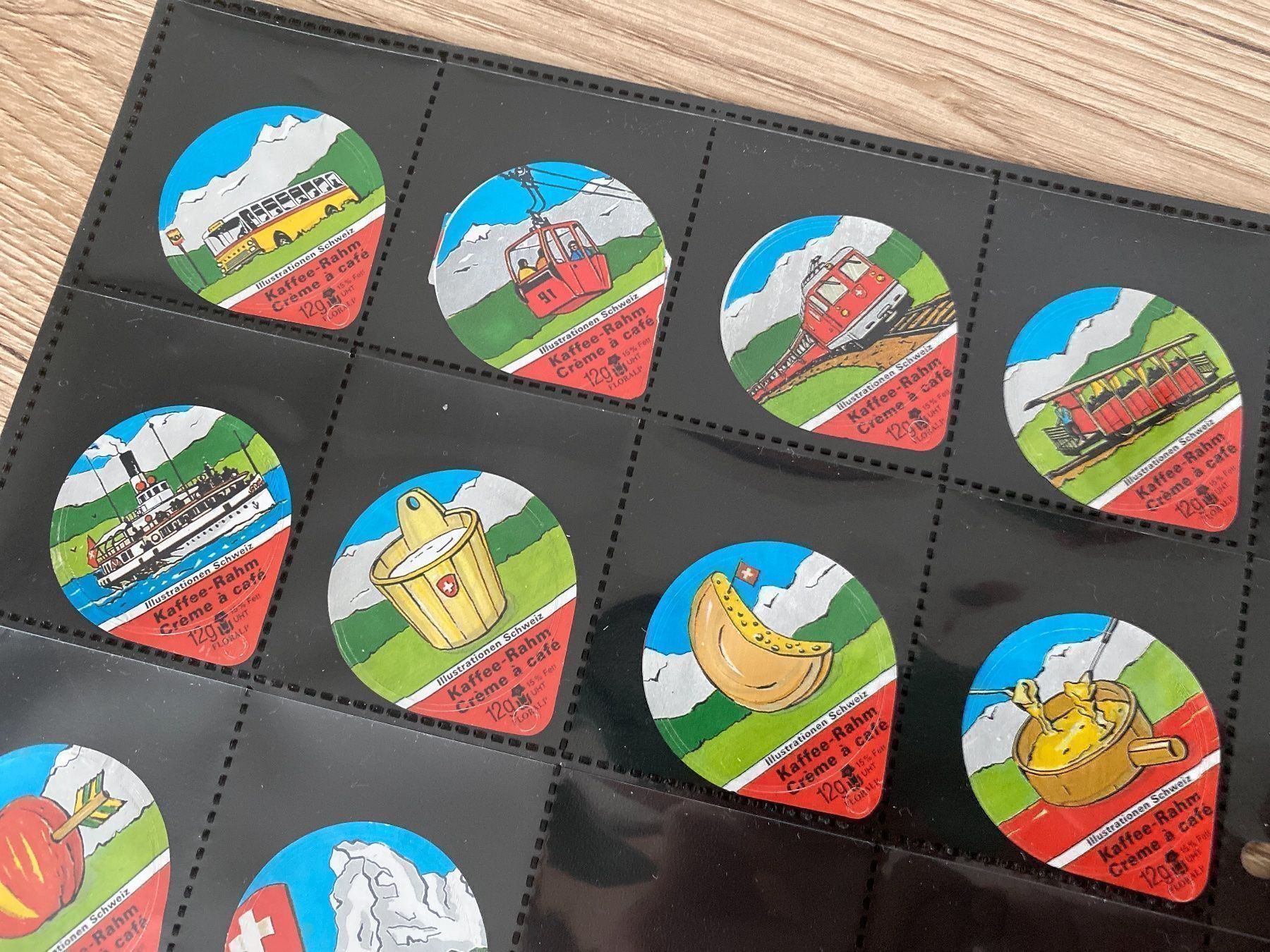 Coperchi dei cremini per caffè: KRD 53 ILLUSTRATIONEN SCHWEIZ – Usato da Glattbrugg venduto da riseca 2