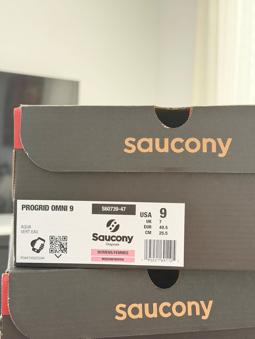 Saucony Herrenschuhe: Saucony ProGrid Omni 9 Teal Metallic Silver – Neu und originalverpackt aus Yverdon-les-Bains von ioustock 5