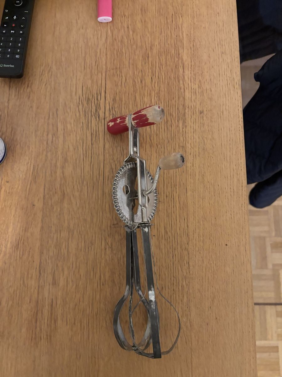Elettrodomestici da cucina: Vintage Rotary Hand Whisk - Retro Kitchen – Usato da Morges venduto da Brunocunha05