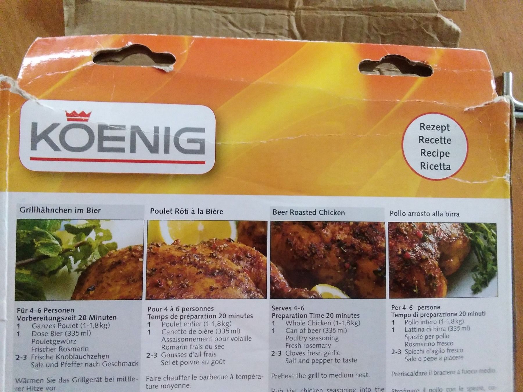 Elettrodomestici da cucina: Güggeli/Poulet Bräter, für Camping oder soo  für 5.--Fr – Usato da Killwangen venduto da Freds7 2