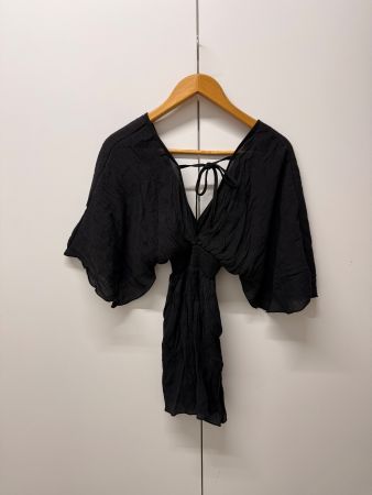Schwarze Tunika Sommer Bluse/ Kleid - Top Zustand!