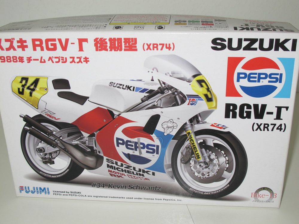 1/12 Fujimi Suzuki RGV Gamma XR74 1988 Kevin Schwantz | Kaufen auf Ricardo