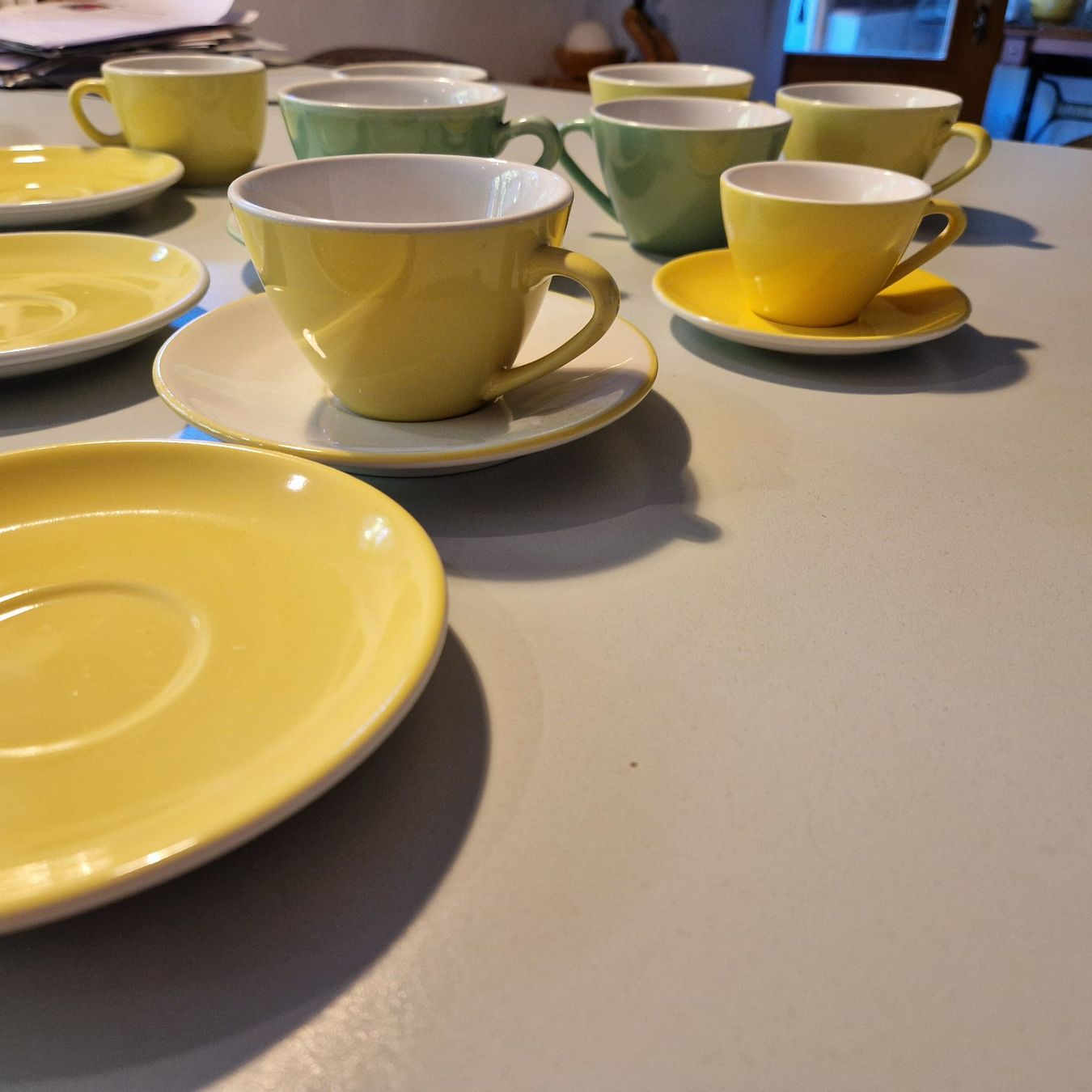 Tassen: Tasses et sous-tasses Rössler – Gebraucht aus Mervelier von marbre75 1