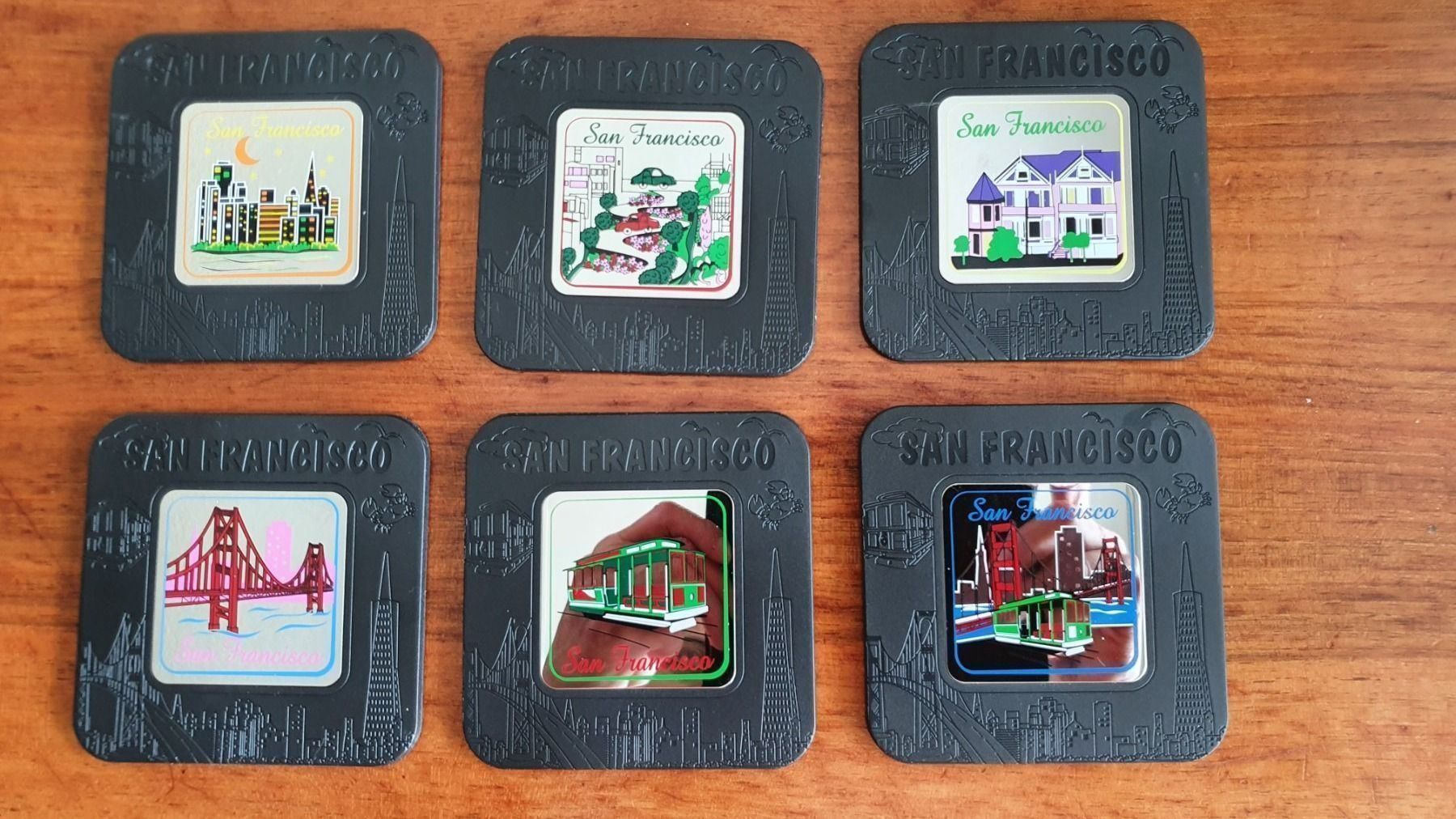 Untersetzer: 6 Stück Glas Untersetzer – Neu und originalverpackt aus Dübendorf von Wiplala