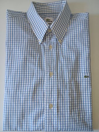 LACOSTE Chemise manches courtes taille 40