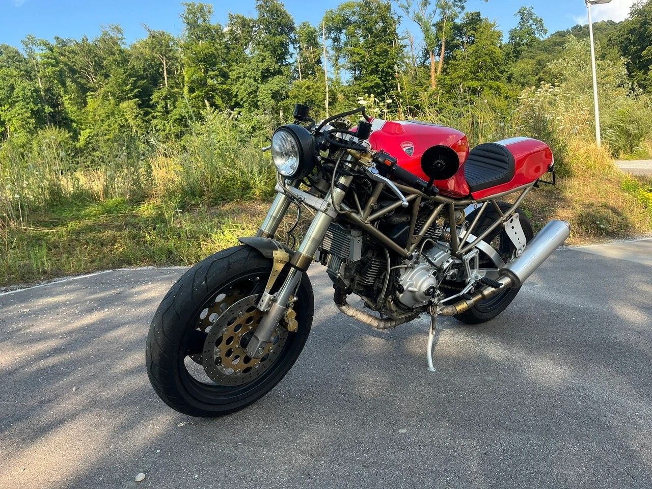 Ducati Strada: Caferacer Umbau Ducati 900 SS – Usato da Mägenwil venduto da BackInWhite 6
