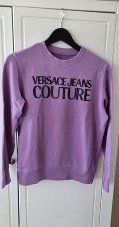 Versace Jeans Couture Damen Pullover Lila, Grösse M, Top!