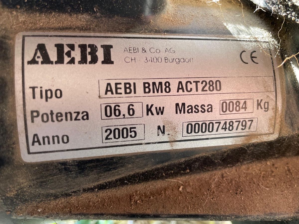 Aebi Tutte le macchine: Aebi Balkenmäher ACT280 – Difettoso da Rikon im Tösstal venduto da Hanniman 1