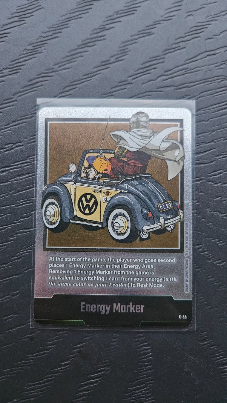 Bandai Carte collezionabili: DB Fusion World Energy Marker E-59 Silver EN – Usato da Stetten AG venduto da Kiosk56 1