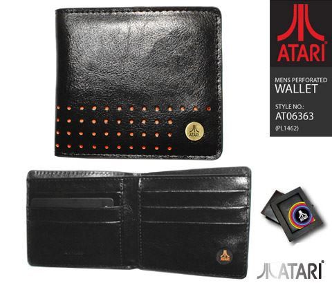 Brieftaschen: Atari® Kult Brieftasche Dots Array rd/bk – Neu und originalverpackt aus Illnau von diy-shop