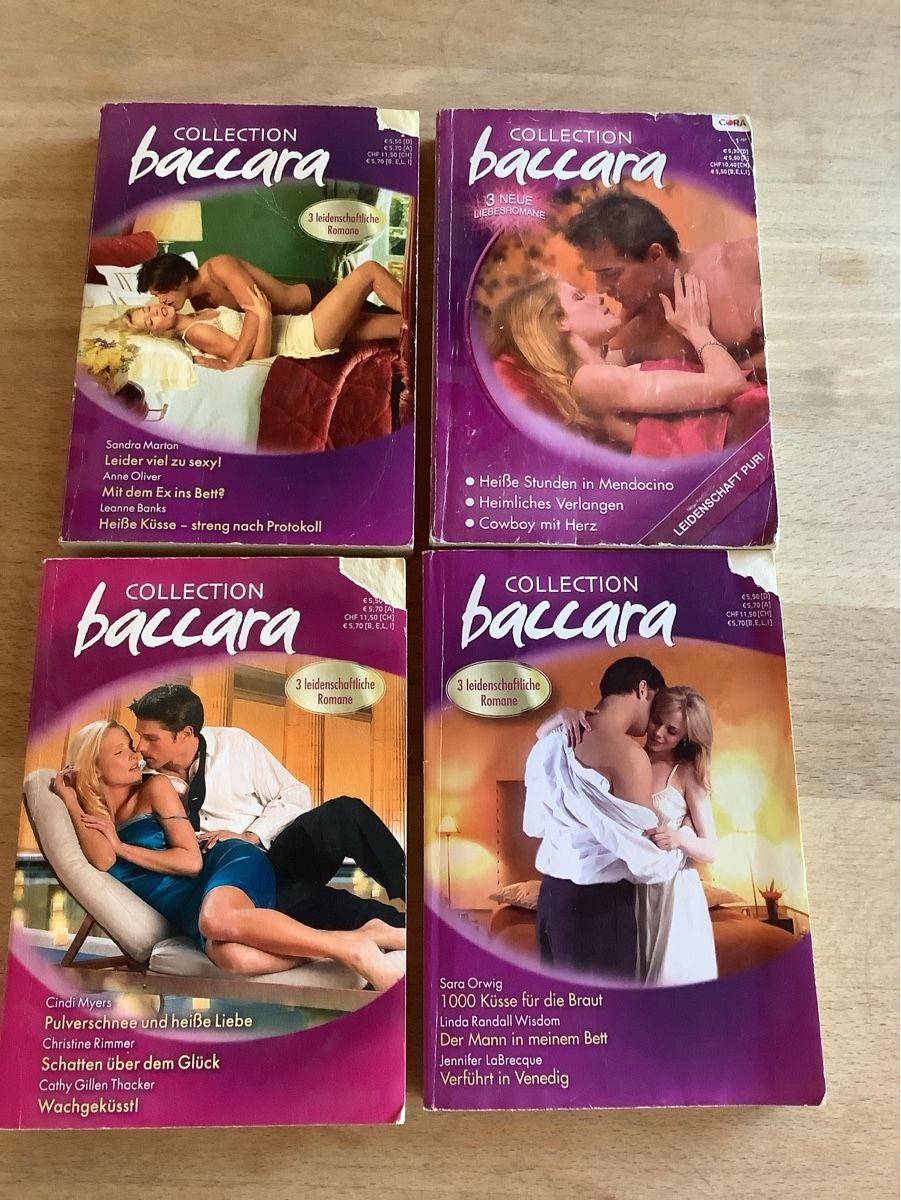 Libri: Baccara / Julia / Romana Romane 8 Stk. gebraucht #1 – Usato da Saas-Balen venduto da kircin