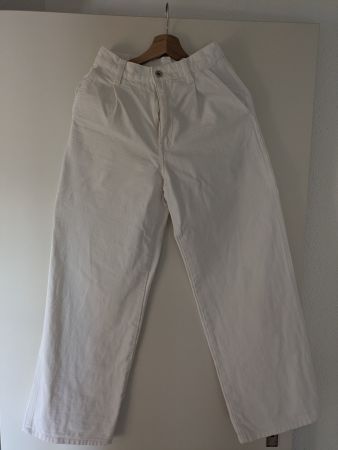 Weisse Jeans Massimo Dutti