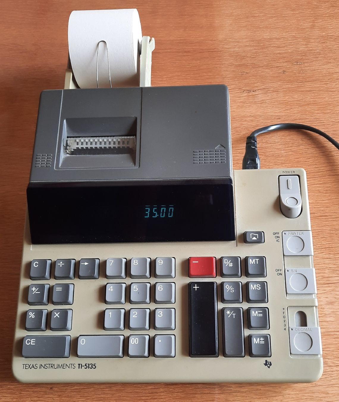 Taschenrechner: Texas Instruments TI-5135 Rechner, Top Zustand! – Gebraucht aus Adelboden von Markus_43 1