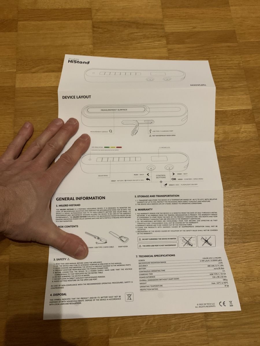 Misurare: Geigerzähler Milerd HiStand Outdoor – Nuovo e nell'imballaggio originale da Rosshäusern venduto da HighendSolutions 2