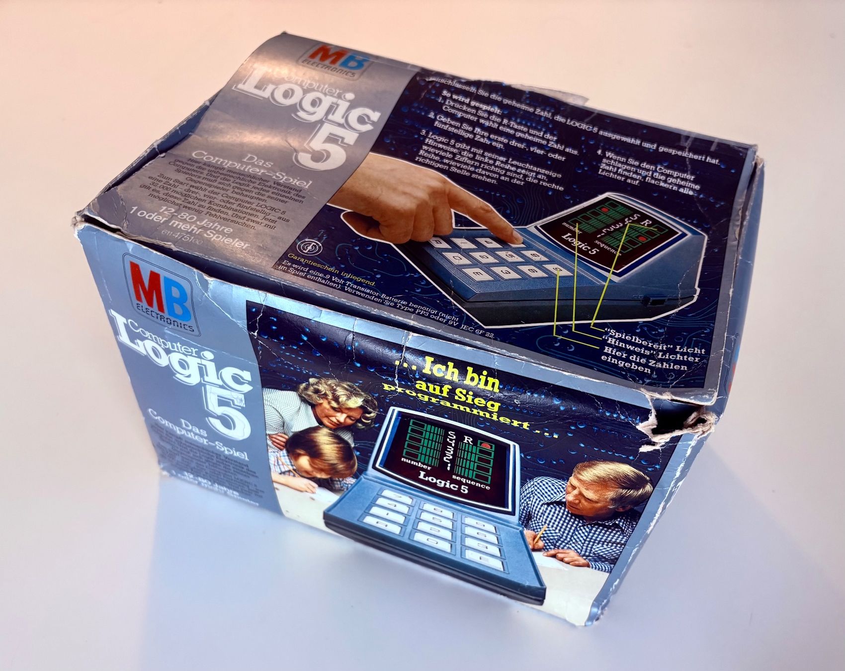 Console: COMPUTER LOGIC 5, HANDHELD, MB, VINTAGE, OVP, KONSOLE – Usato da Dachsen venduto da Sven_Jasper 2