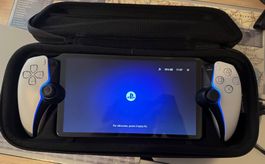 PS Portal White with screen protector and Carry bag