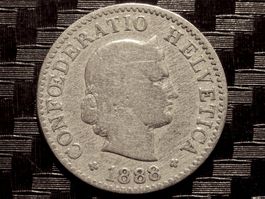 1888 - 5 cts. 1.50 Mio.!! 1.93gr!