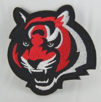 TIGER - Aufnäher - Aufbügler - Stickerei - 8x8cm