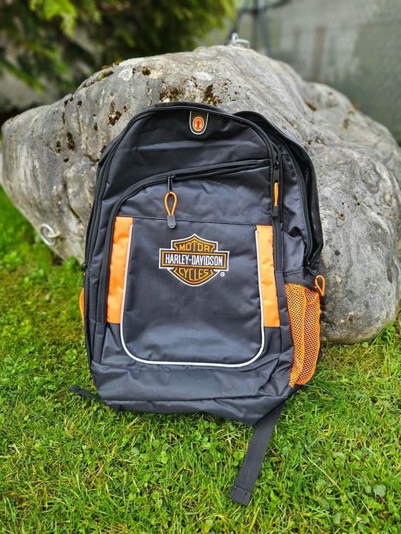 Harley Davidson Rucksack orange Kaufen auf Ricardo