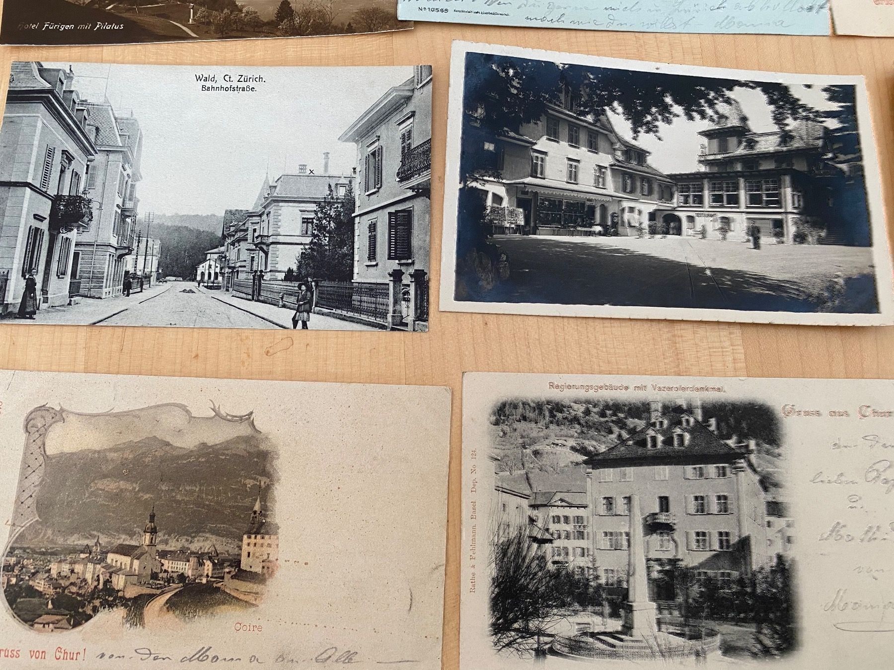 Cartoline postali: Lot Ak Nr 2 – Usato da Mosnang venduto da Goldwasser 1