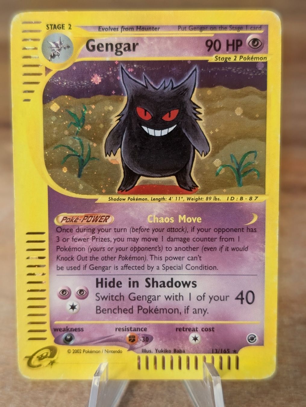Pokémon Carte collezionabili: Pokémon Karte Gengar Expedition Holo – Usato da Beromünster venduto da sonyyl