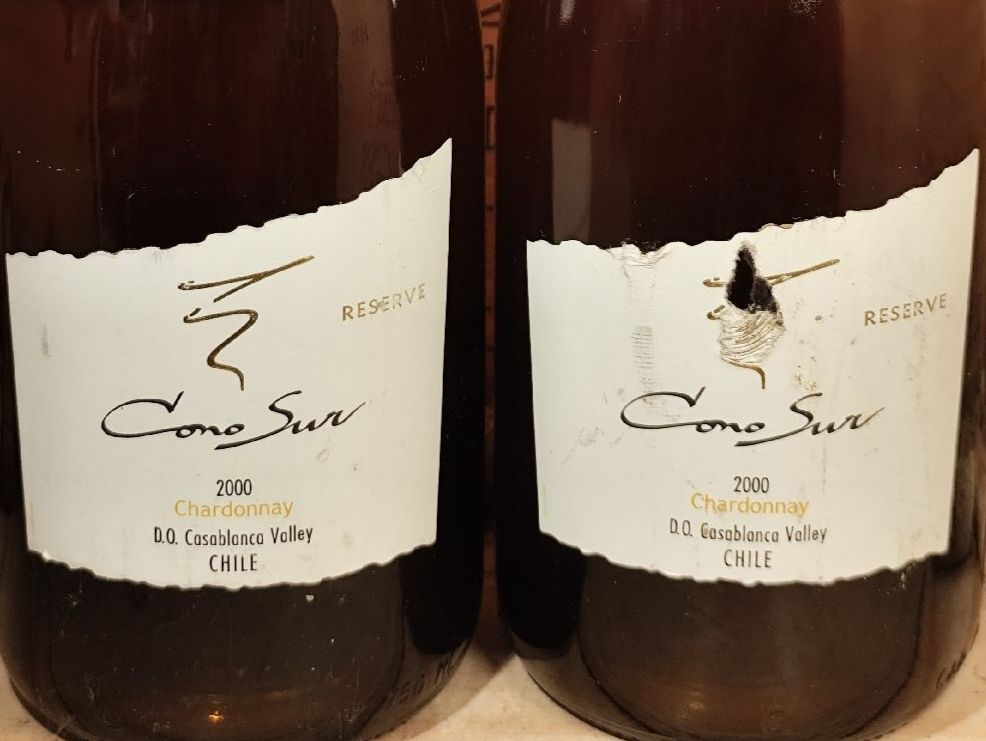 Vino: 2x 2000 Cono Sur Chardonnay Reserva – Nuovo (secondo la descrizione) da Büsserach venduto da Vintage-vins