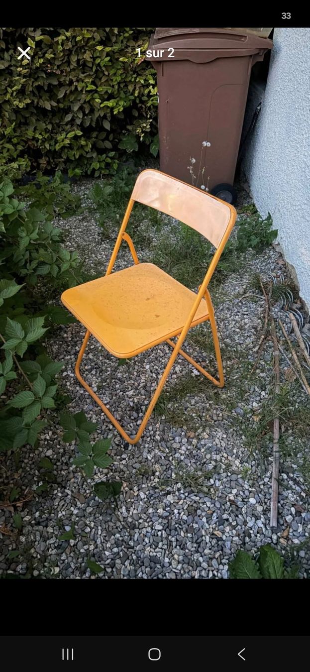 Sedie: Chaise jardin retro ikea – Usato da Lausanne venduto da carolinestich