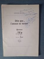 Poèmes G. Brainin - Illustré Peynet - Ex Cilette Faust