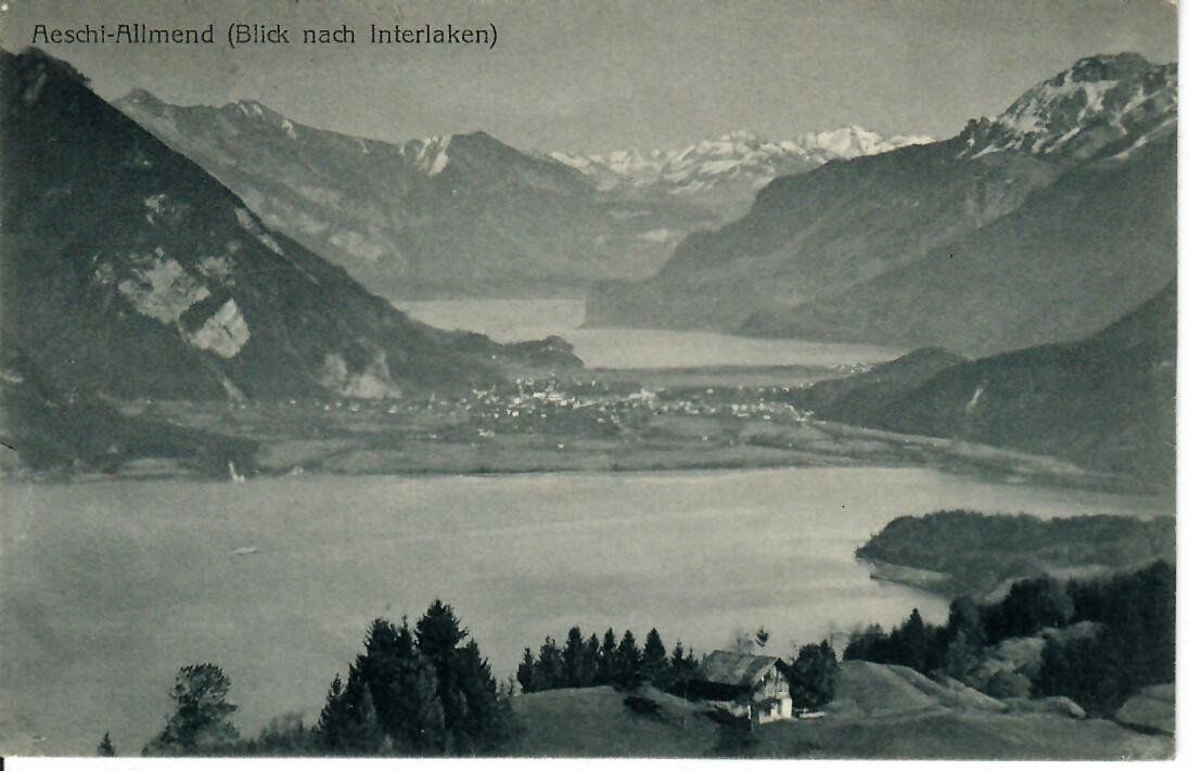 Cartes postales: Aeschi - Allmend 1919 – D'occasion à Hochdorf par Ziegel-16