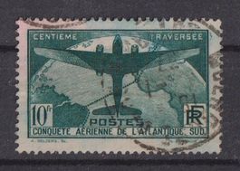 Frankreich 1936: 10 Fr. Ozeanüberquerung