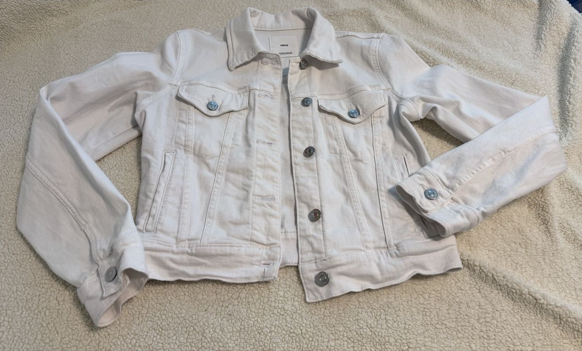 Giacche: Jeansjacke weiss Gr. S – Usato da Zürich venduto da kiwi2309