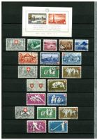 TOLLE SEITE PRO PATRIA BLOCK UND SERIEN GEST. - FR. 283.00