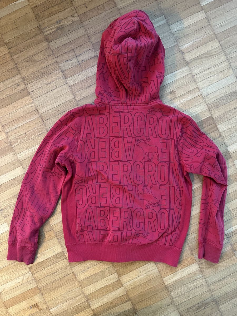 Maglioni & Felpe: Abercrombie Kapuzenpullover Gr.7/8 rot – Usato da Wettingen venduto da chatzegras 1