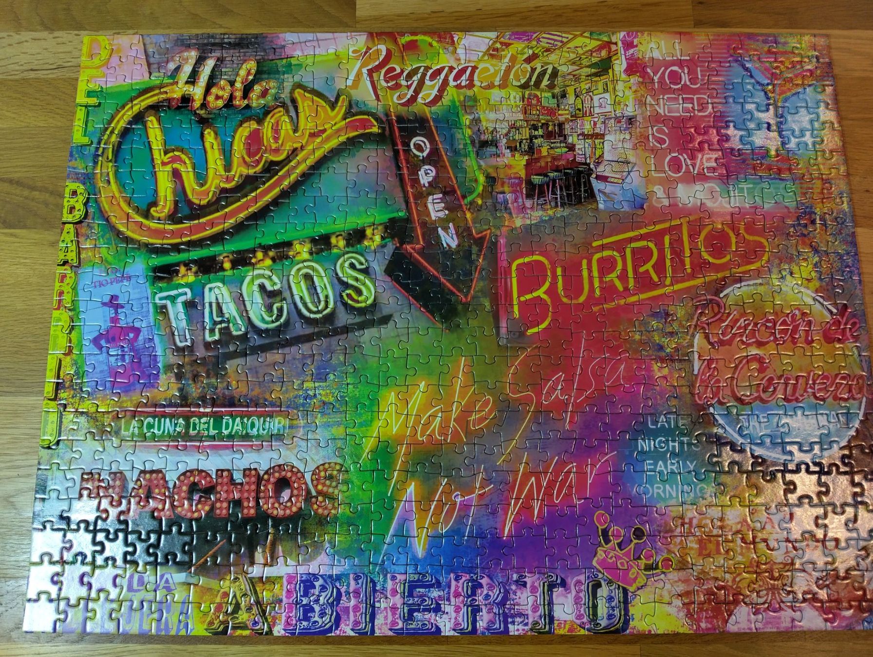 Puzzles: 550er Puzzle, Jigsaw, Tex-Mex Food – Neu (gemäss Beschreibung) aus Full-Reuenthal von Ilor0309 1